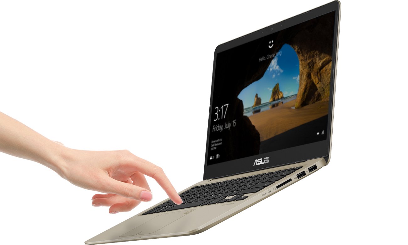ASUS VivoBook S14 S410UA czytnik linii papilarnych