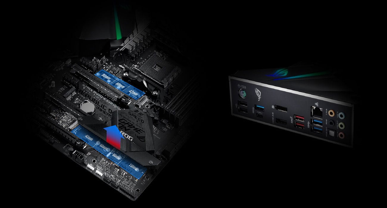 ASUS ROG STRIX B450-E GAMING - M.2, USB