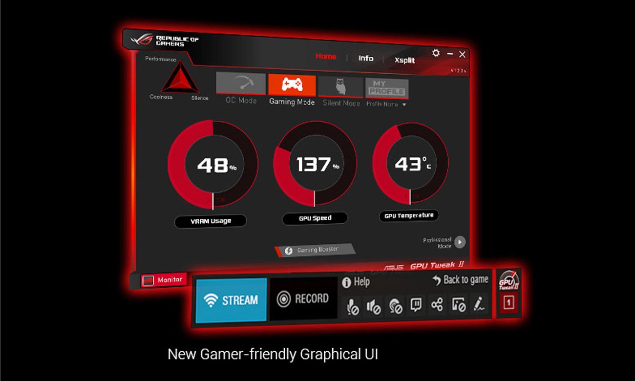ASUS GTX1080 Founders Edition - GPU Tweak