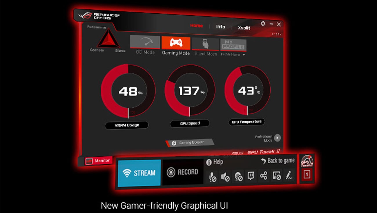 ASUS GTX1080 Founders Edition - GPU Tweak