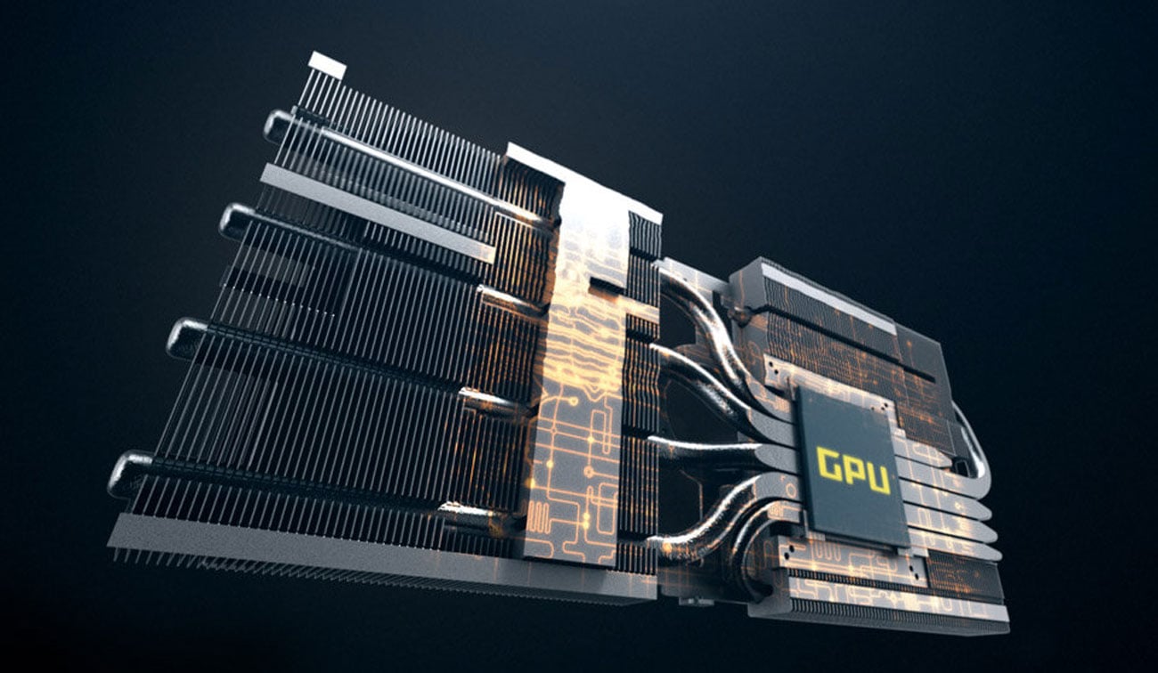 Technologia DirectCU III z kontaktowymi rurkami grzejnymi Direct-GPU
