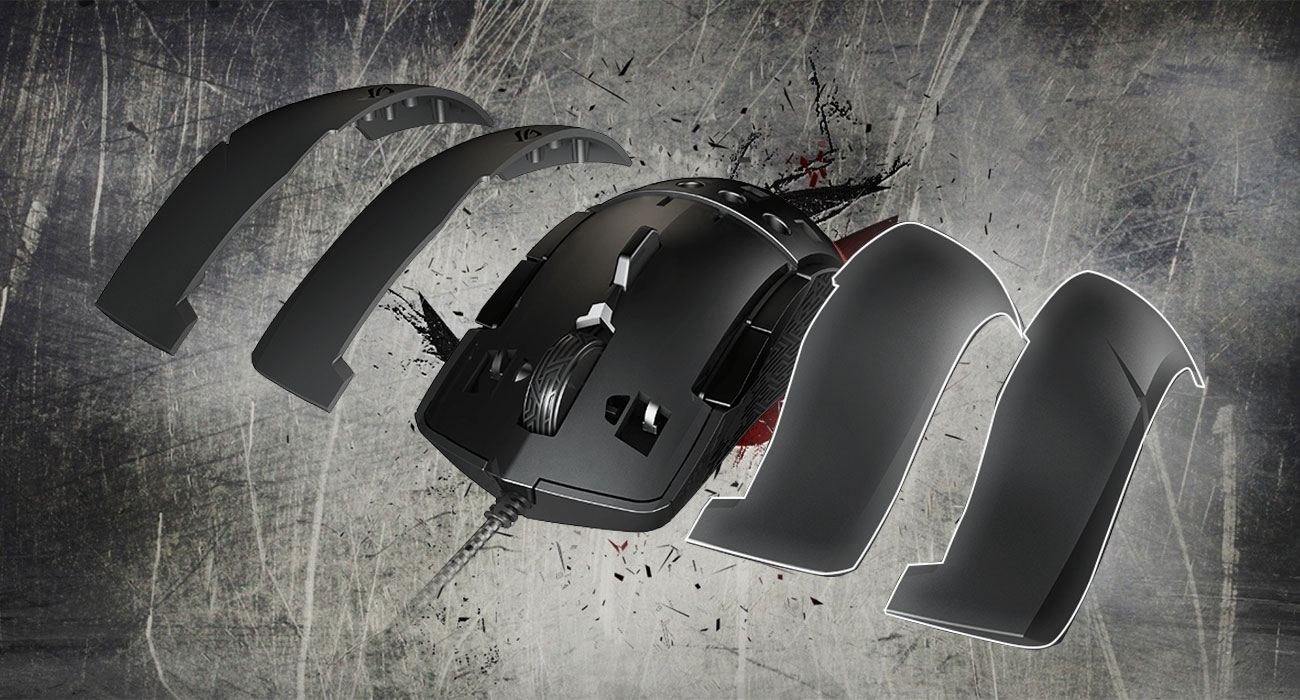 Strix Evolve Mouse + ROG Sheath Pad