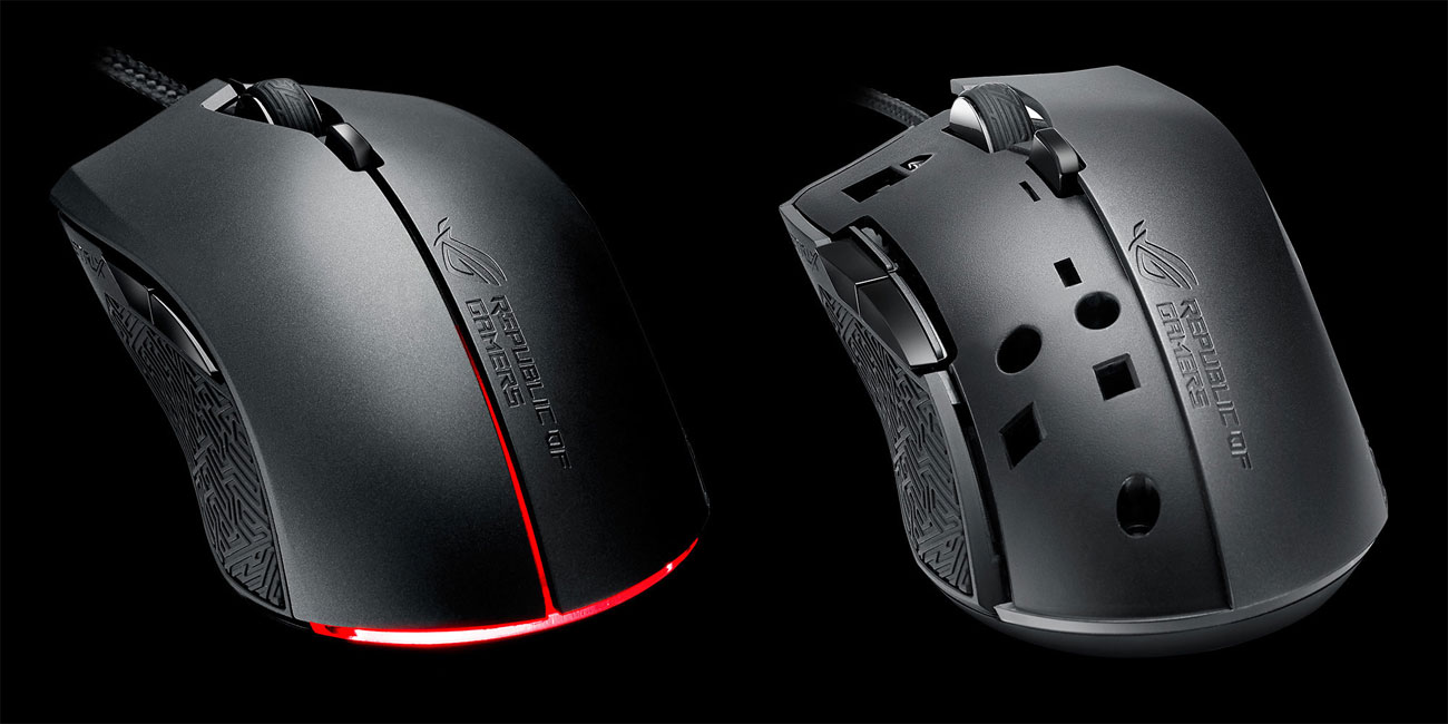 Strix Evolve Mouse + ROG Sheath Pad