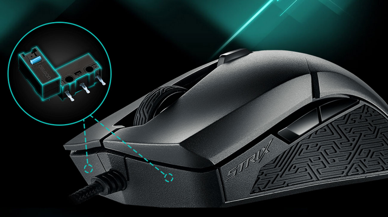 Strix Evolve Mouse + ROG Sheath Pad