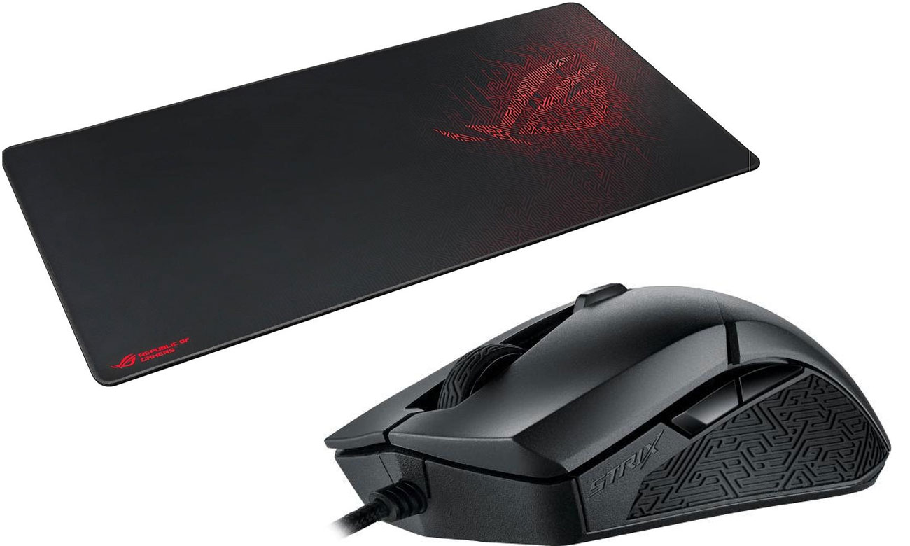 Strix Evolve Mouse + ROG Sheath Pad