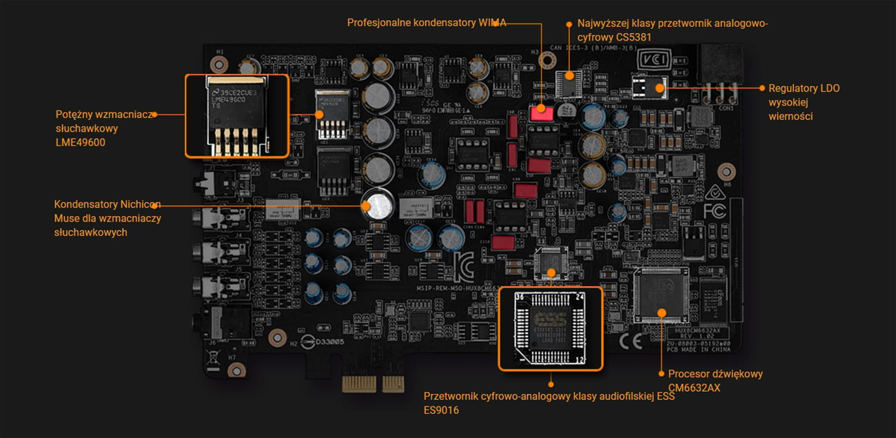 Karta muzyczna ASUS Strix Raid DLX PCI-E