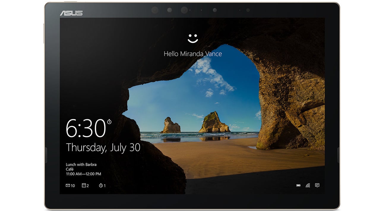 Transformer 3 Pro Windows Hello