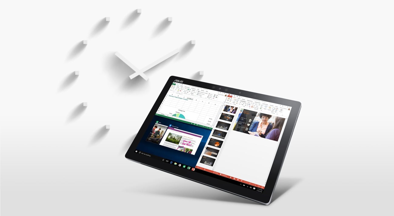 pracuj cały dzień z Asus Transformer 3 Pro
