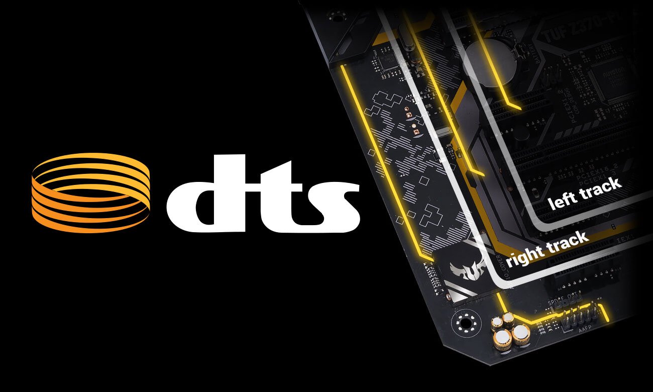 ASUS TUF B450M-PLUS GAMING Dźwięk