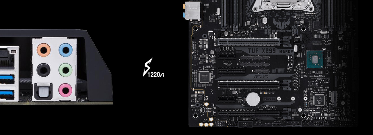 ASUS TUF X299 MK2 Audio Realtek® S1220A