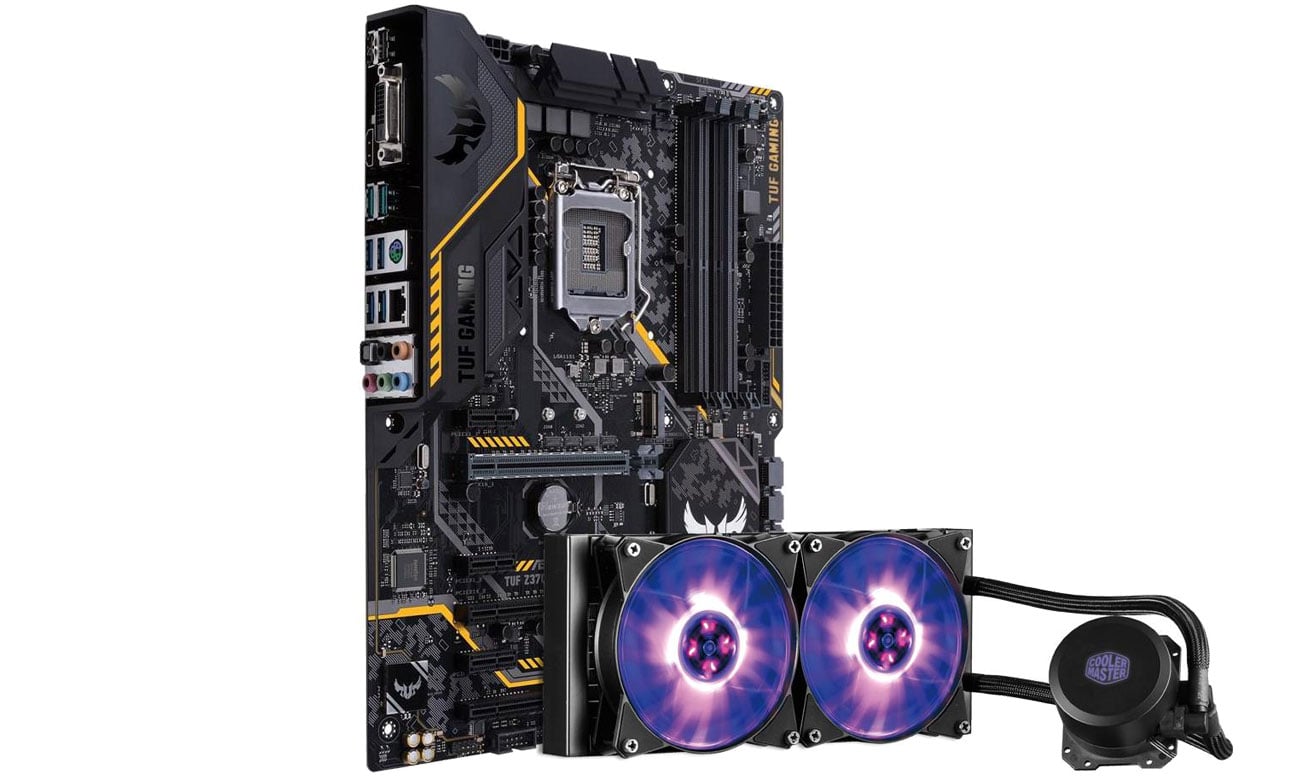 ASUS TUF Z370-PRO GAMING + MasterLiquid ML240L