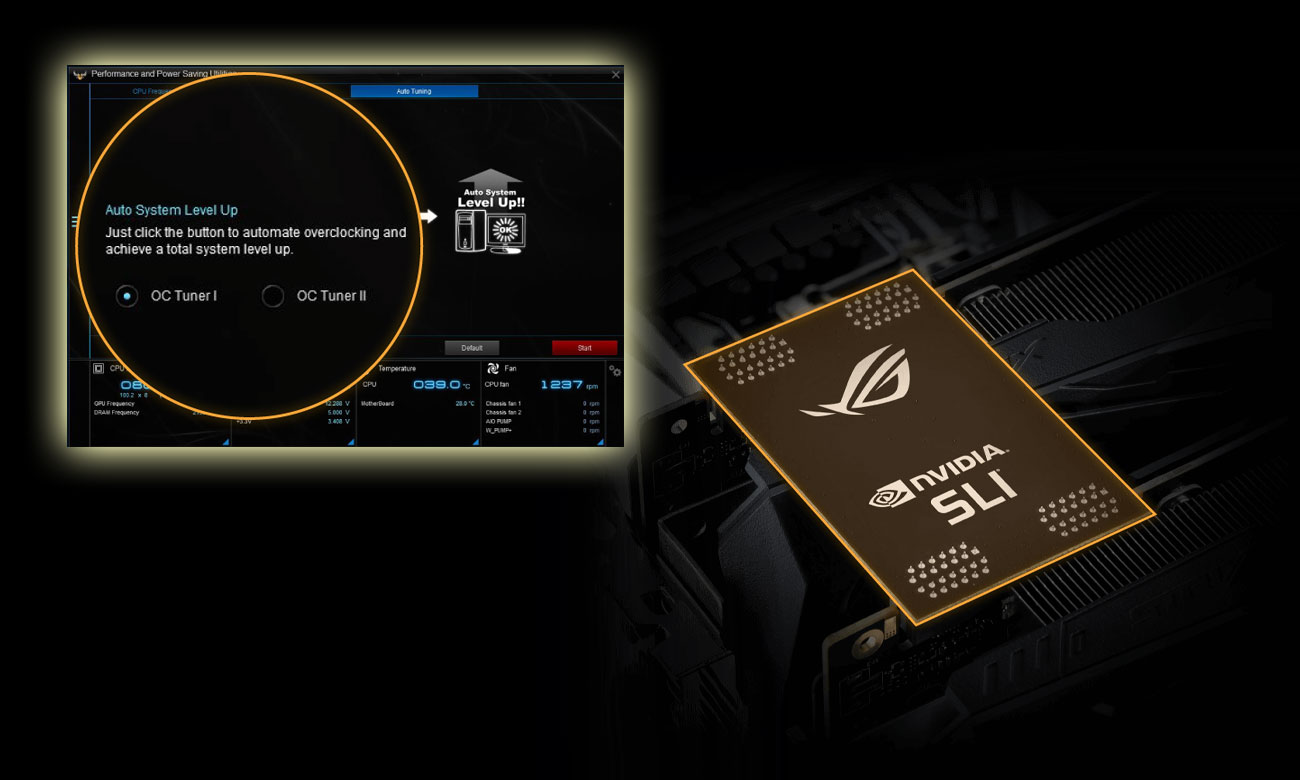 ASUS TUF Z370-PRO GAMING OC Tuner OptiMem NVIDIA SLI AMD CrossFire