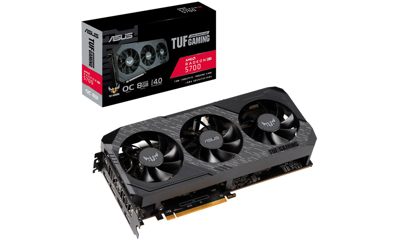 Karta graficzna AMD ASUS Radeon RX 5700 TUF OC 8GB GDDR6 TUF 3-RX5700-O8G-GAMING