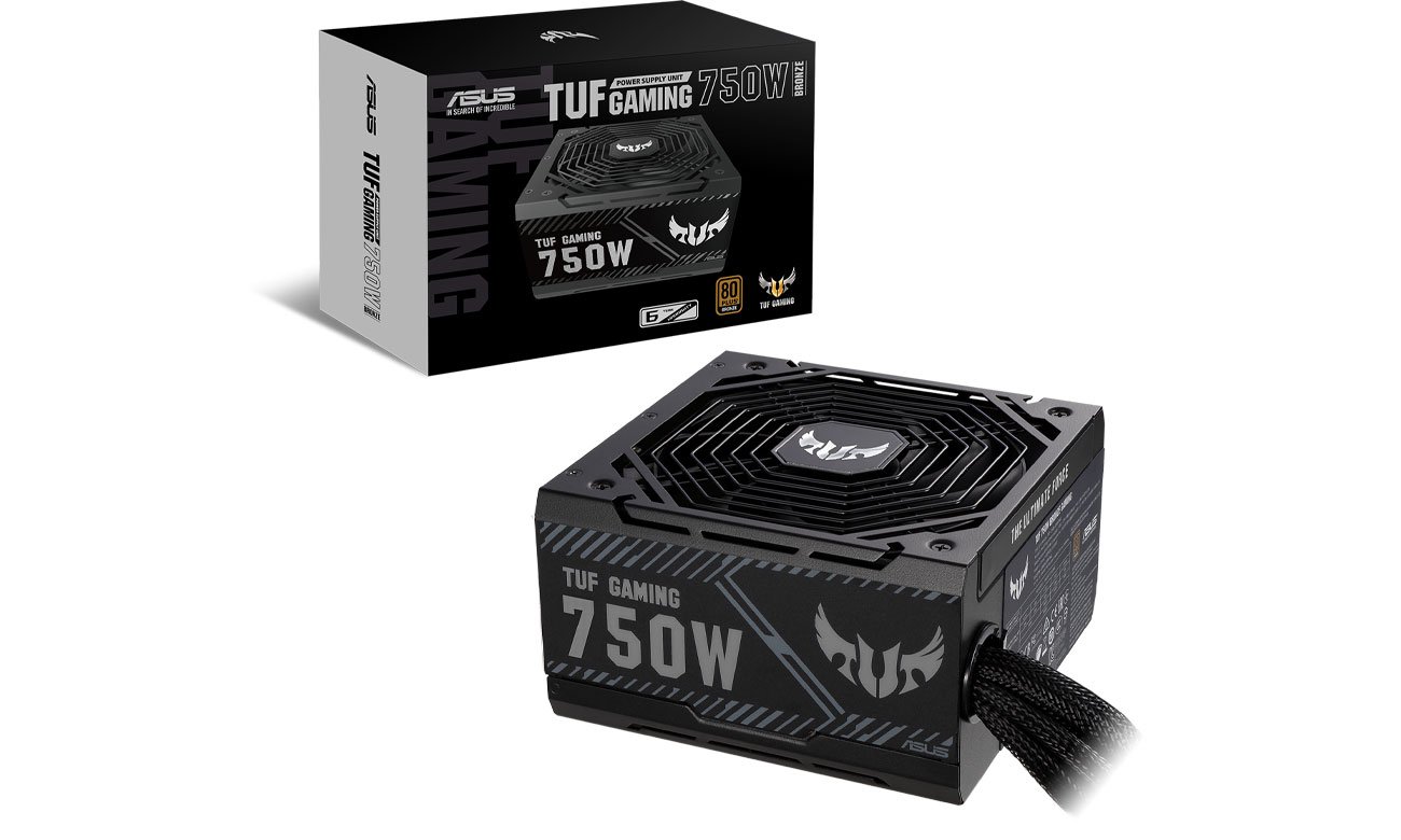 Zasilacz do komputera ASUS TUF GAMING 750W 80 Plus Bronze TUF-GAMING-750B