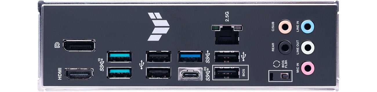 ASUS TUF GAMING B650M-PLUS Porty