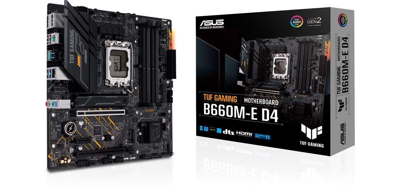 Płyta główna Socket 1700 ASUS TUF GAMING B660M-E DDR4 90MB19J0-M0EAY0