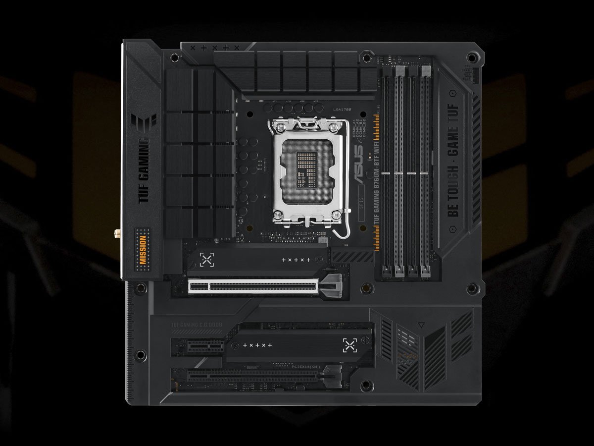 ASUS TUF GAMING B760M-BTF WIFI chłodzenie