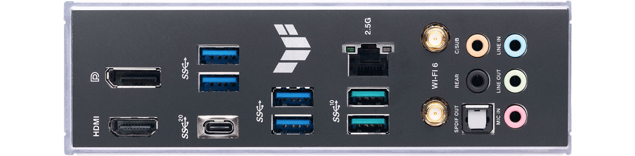 ASUS TUF GAMING H770-PRO WIFI Porty