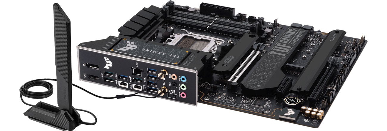 ASUS TUF GAMING X670E-PLUS WIFI Sieć