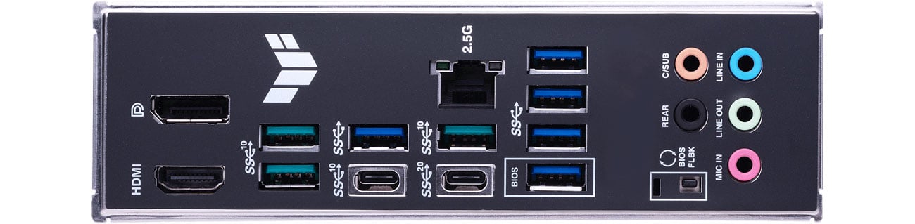 ASUS TUF GAMING X670E-PLUS Sieć