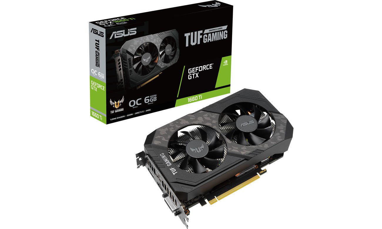 ASUS GeForce GTX 1660 Ti TUF Gaming EVO OC 6GB GDDR6