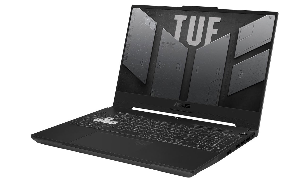 Экран и клавиатура ASUS TUF Gaming A15