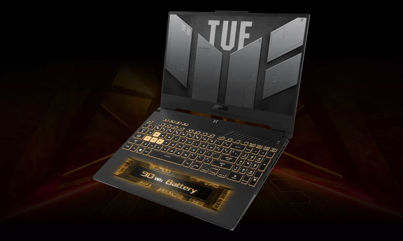 ASUS TUF Gaming F15 laptop dla graczy