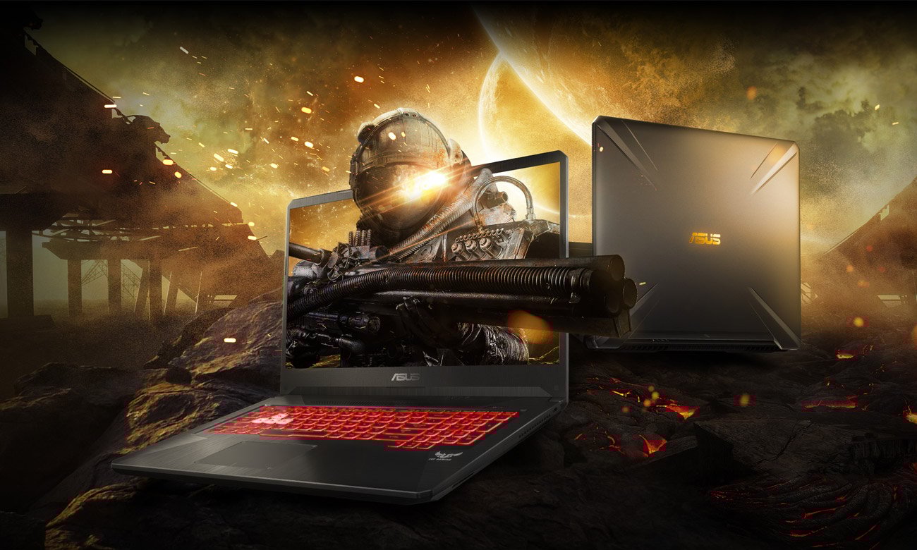 ASUS TUF Gaming FX705 Nowoczesny, niezwykle potężny laptop gamingowy