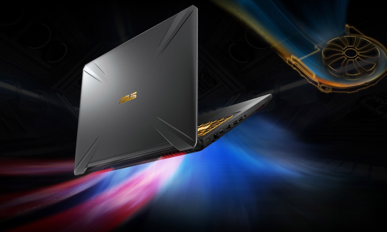 ASUS TUF Gaming FX705 Ekstremalne chłodzenie HyperCool