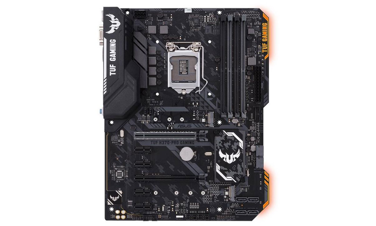 ASUS TUF H370-PRO GAMING Udoskonalona stabilność pamięci DDR4 ASUS OptiMem