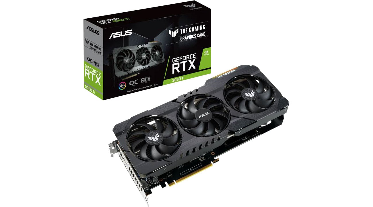 ASUS GeForce RTX 3060 Ti TUF GAMING OC 8GB GDDR6 - Karty graficzne NVIDIA -  Sklep komputerowy - x-kom.pl