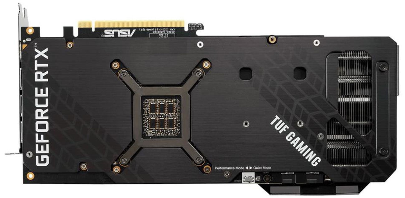 Wytrzymały, wykonany z metalu backplate