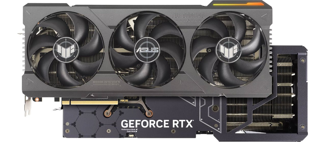 Охолодження ASUS GeForce RTX 4080 TUF Gaming