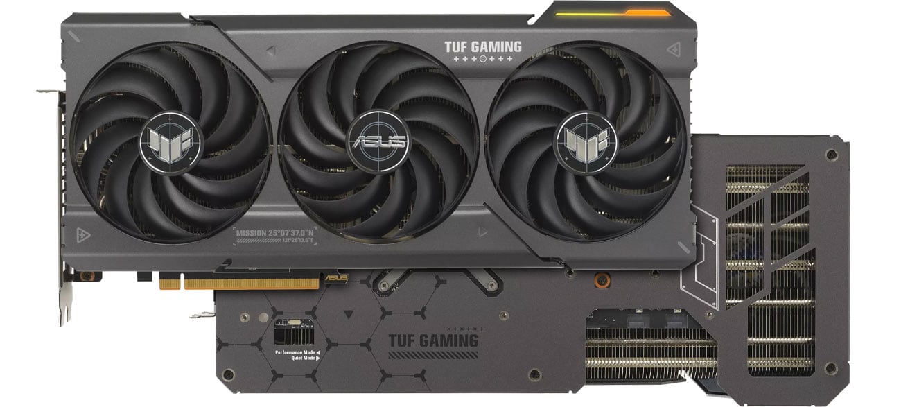 ASUS Radeon RX 7700 XT TUF Gaming Chłodzenie