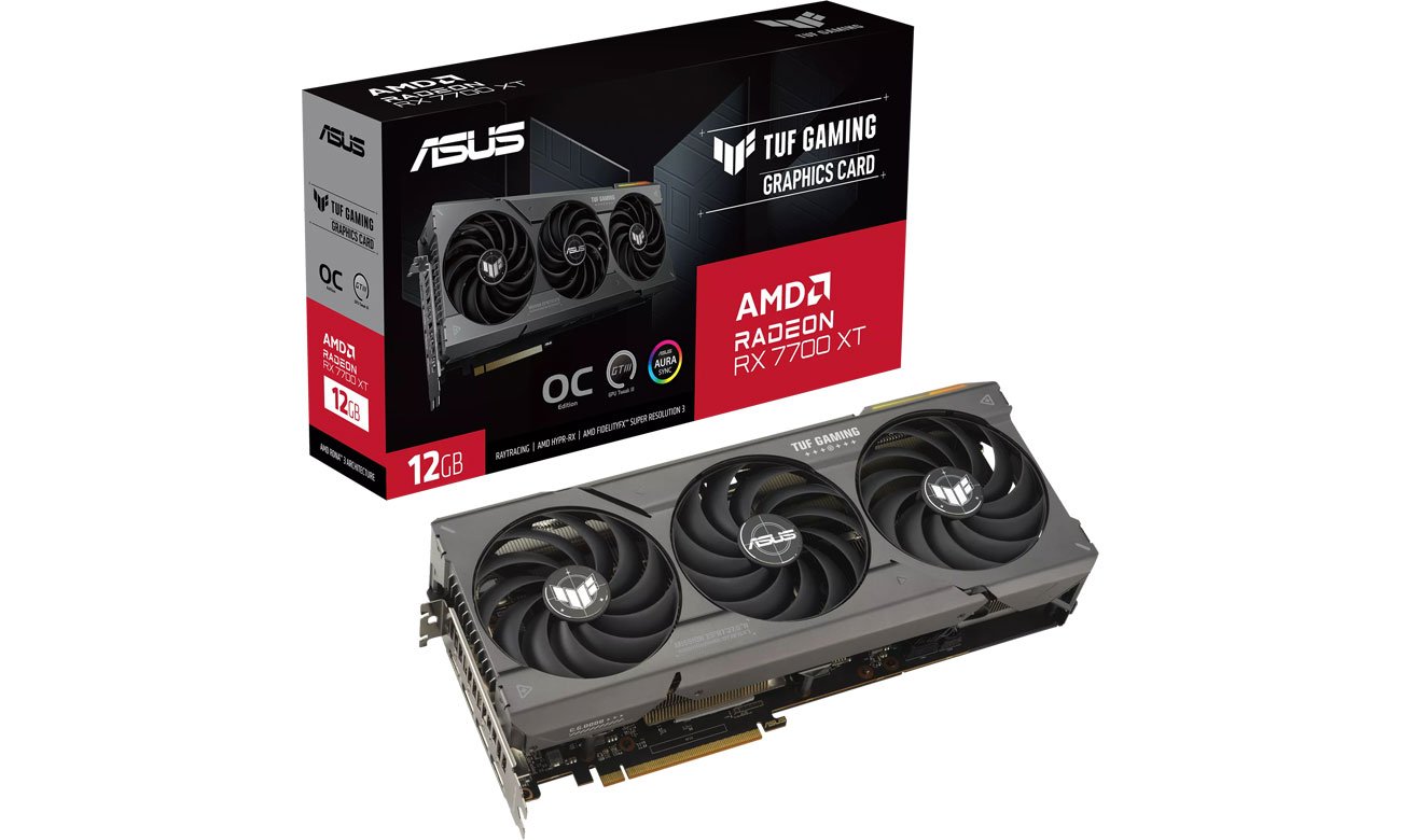 ASUS Radeon RX 7700 XT TUF Gaming 12 GB GDDR6