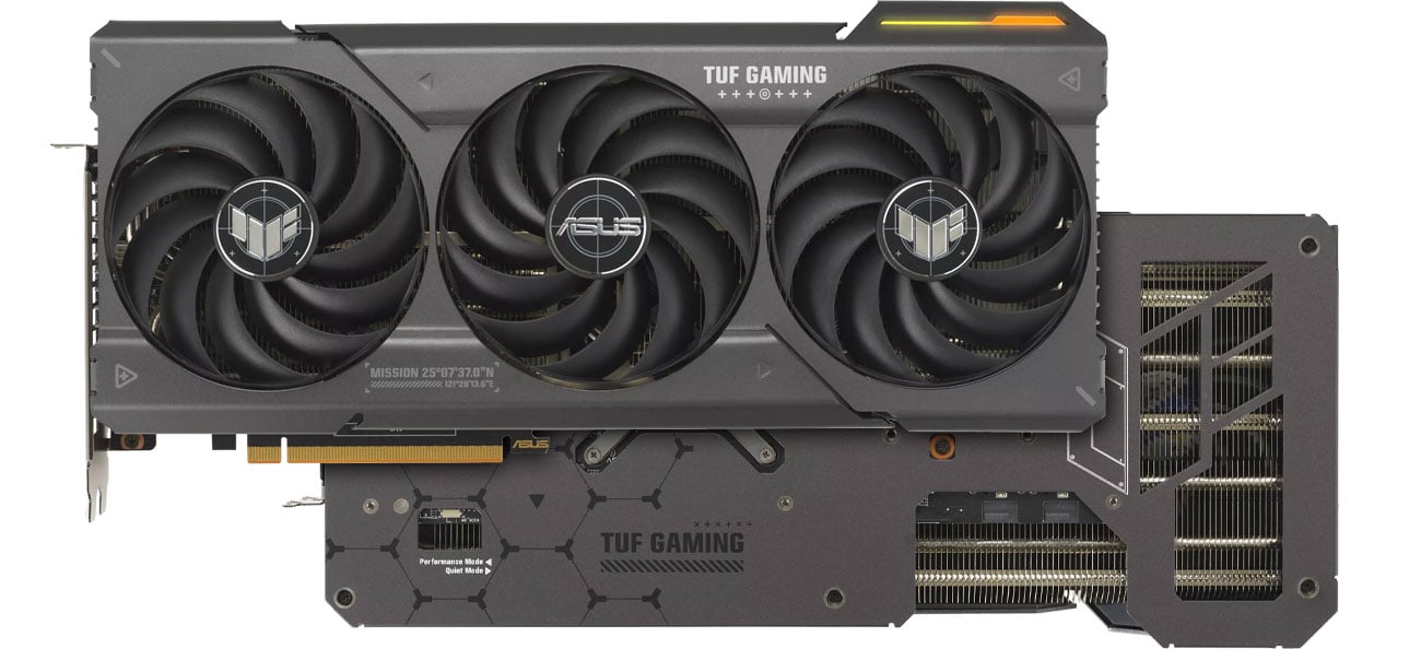 ASUS Radeon RX 7800 XT TUF Gaming Chłodzenie