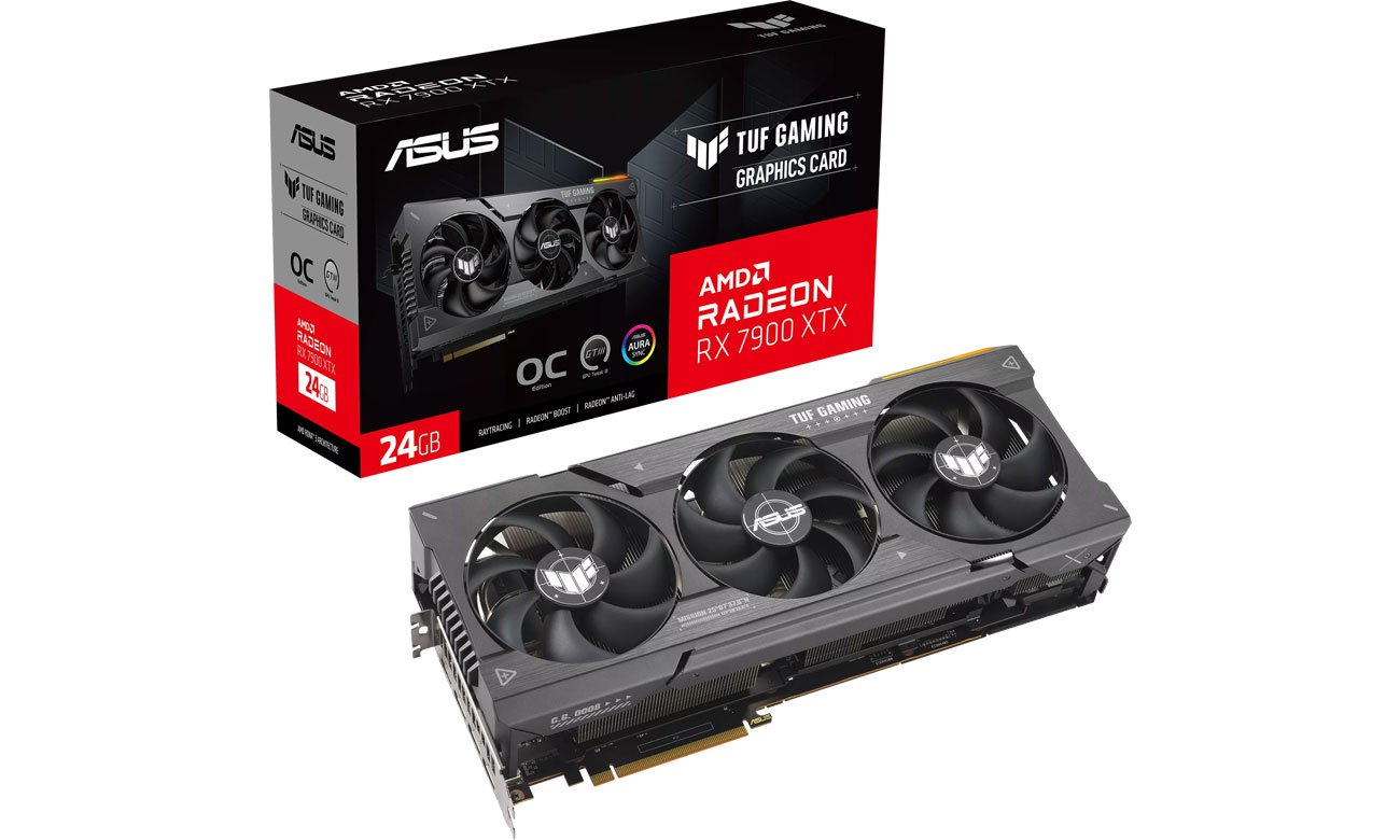 ASUS Radeon RX 7900 XTX TUF Gaming OC 24 GB GDDR6