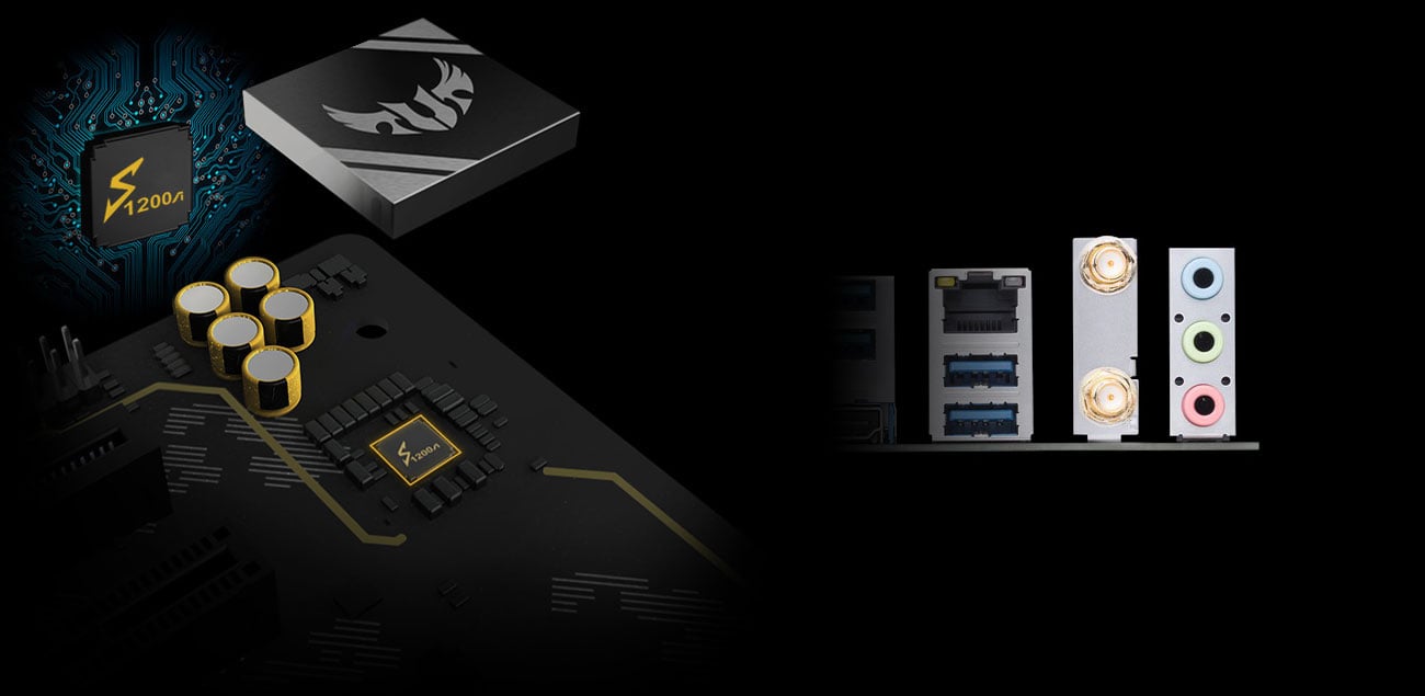 ASUS TUF Z390-PLUS GAMING WI-FI Audio