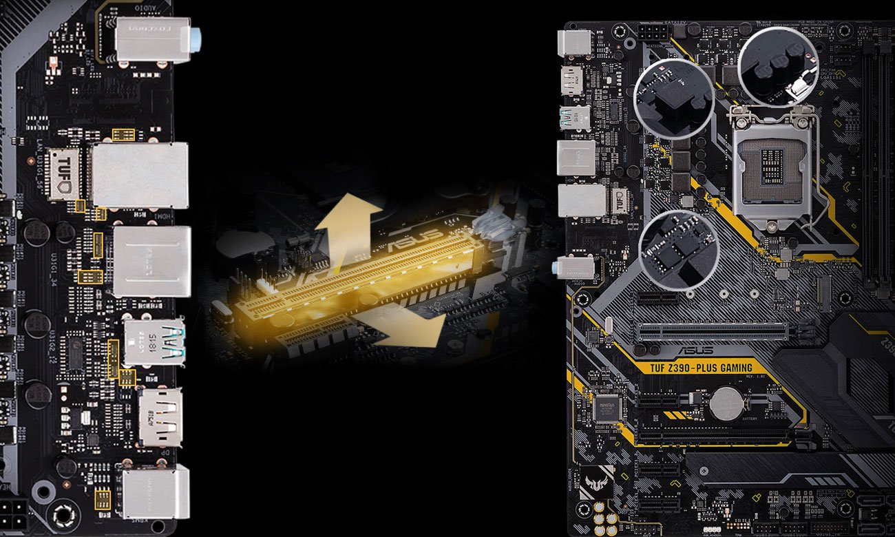 ASUS TUF Z390-PLUS GAMING Wytrzymałość