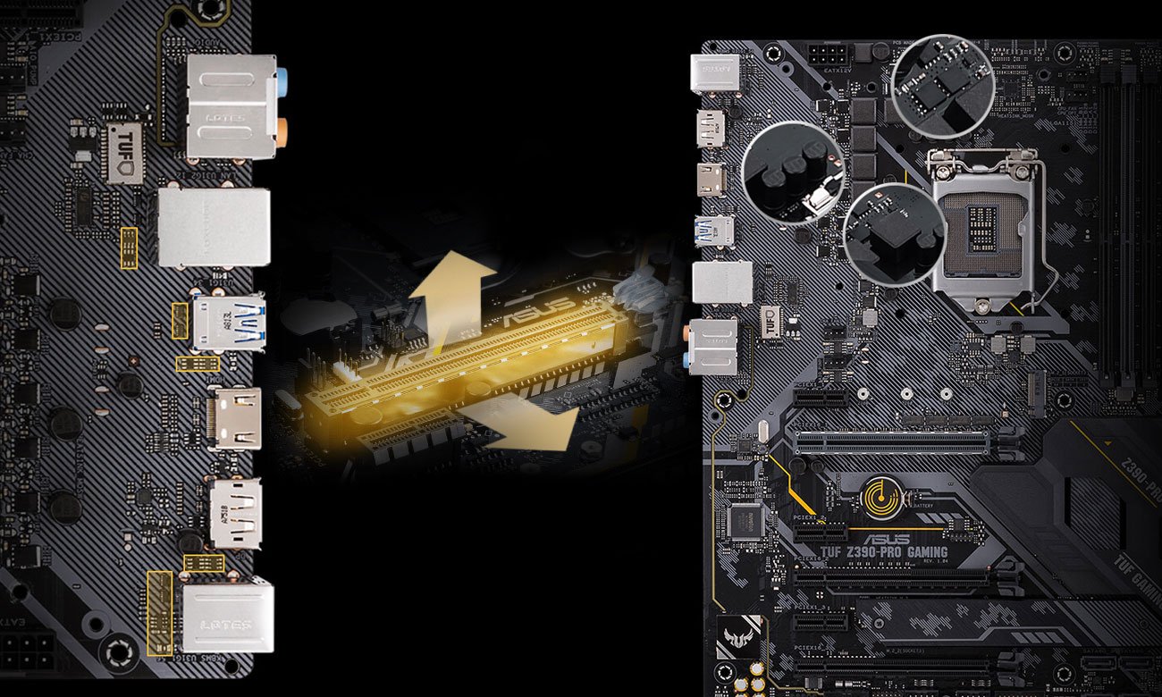 ASUS TUF Z390-PRO GAMING Wytrzymałość