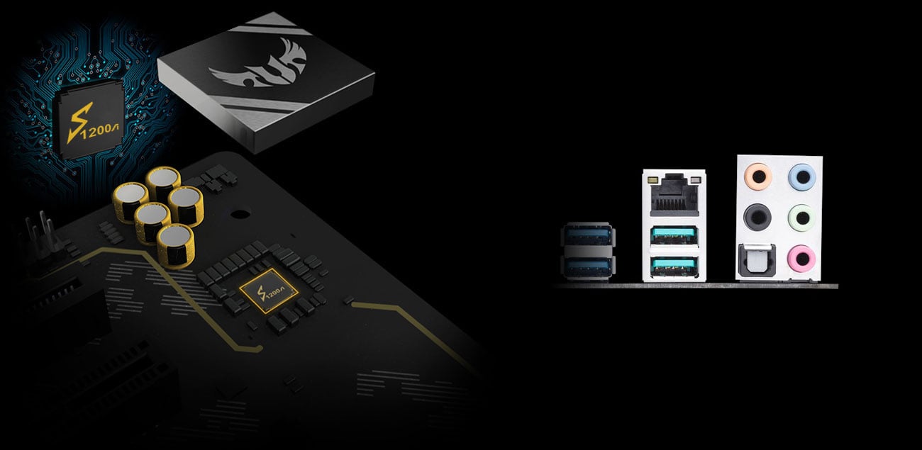 ASUS TUF Z390-PRO GAMING Audio