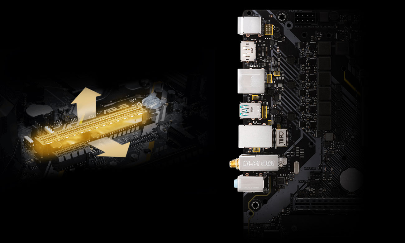 ASUS TUF Z390M-PRO GAMING (WI-FI) Bezpieczeństwo