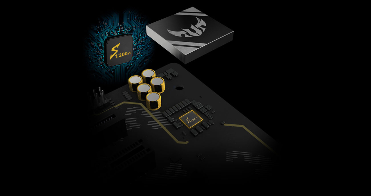 ASUS TUF Z390M-PRO GAMING (WI-FI) Układ audio