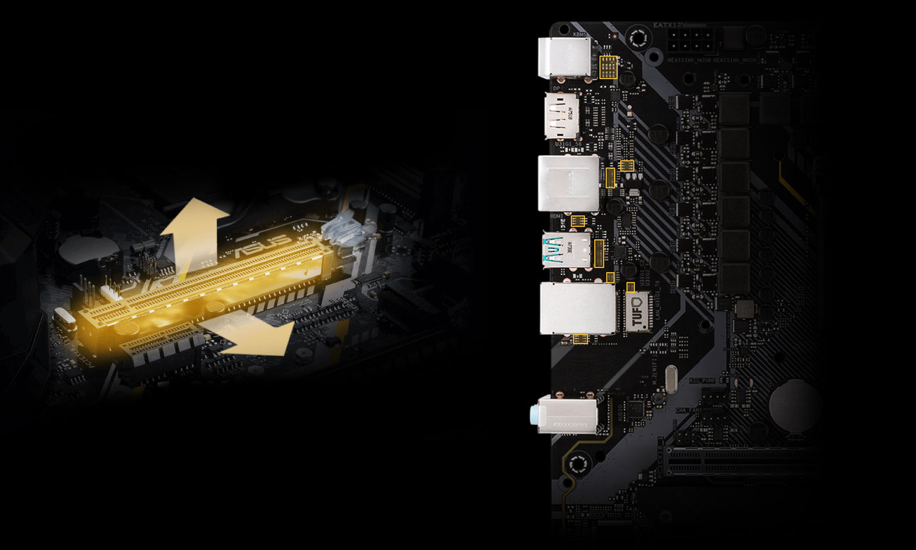 ASUS TUF Z390M-PRO GAMING Bezpieczeństwo