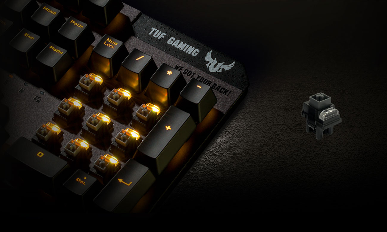Klawiatura dla graczy ASUS TUF GAMING K7