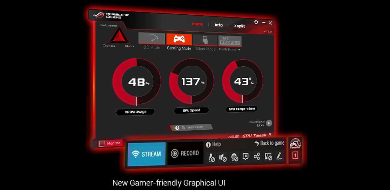 ASUS GTX1080 Founders Edition - GPU Tweak