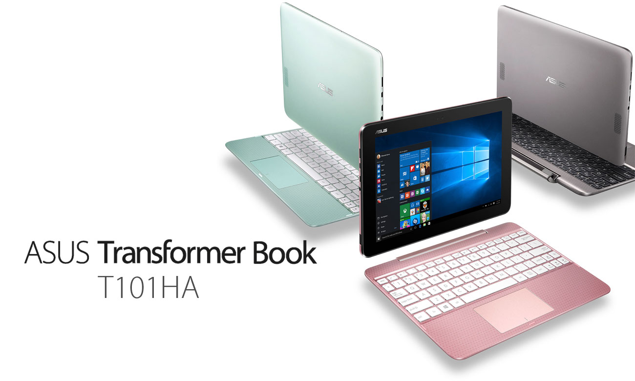 ASUS Transformer Book T101HA Mnogość trybów i możliwości