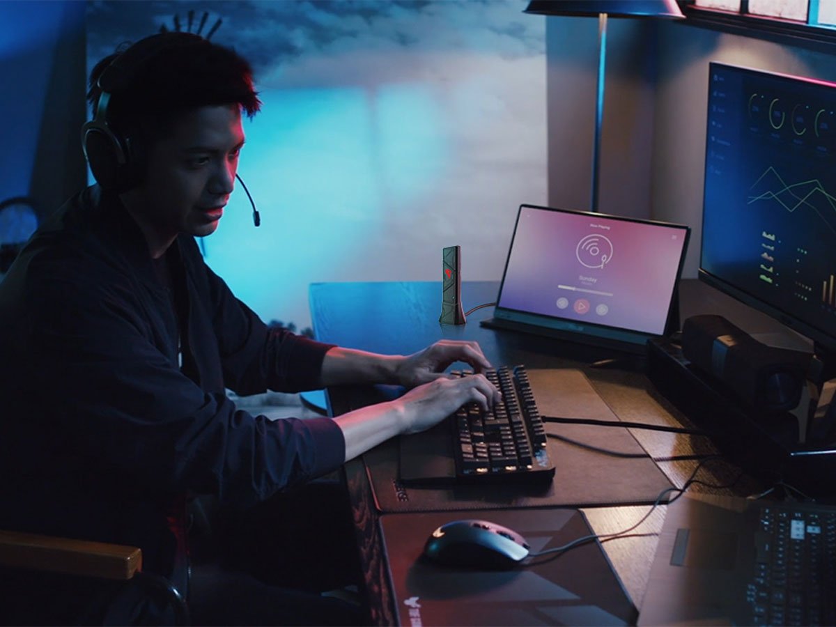 ASUS ROG USB-BE92 praca