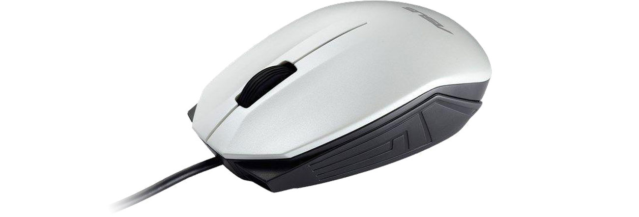 Die kabelgebundene optische Maus mit einem ergonomischen Design ASUS Tasche Nereus Carry Bag 16 Zoll UT280 weiß 90XB4000BA00010 90XB01EN BMU030