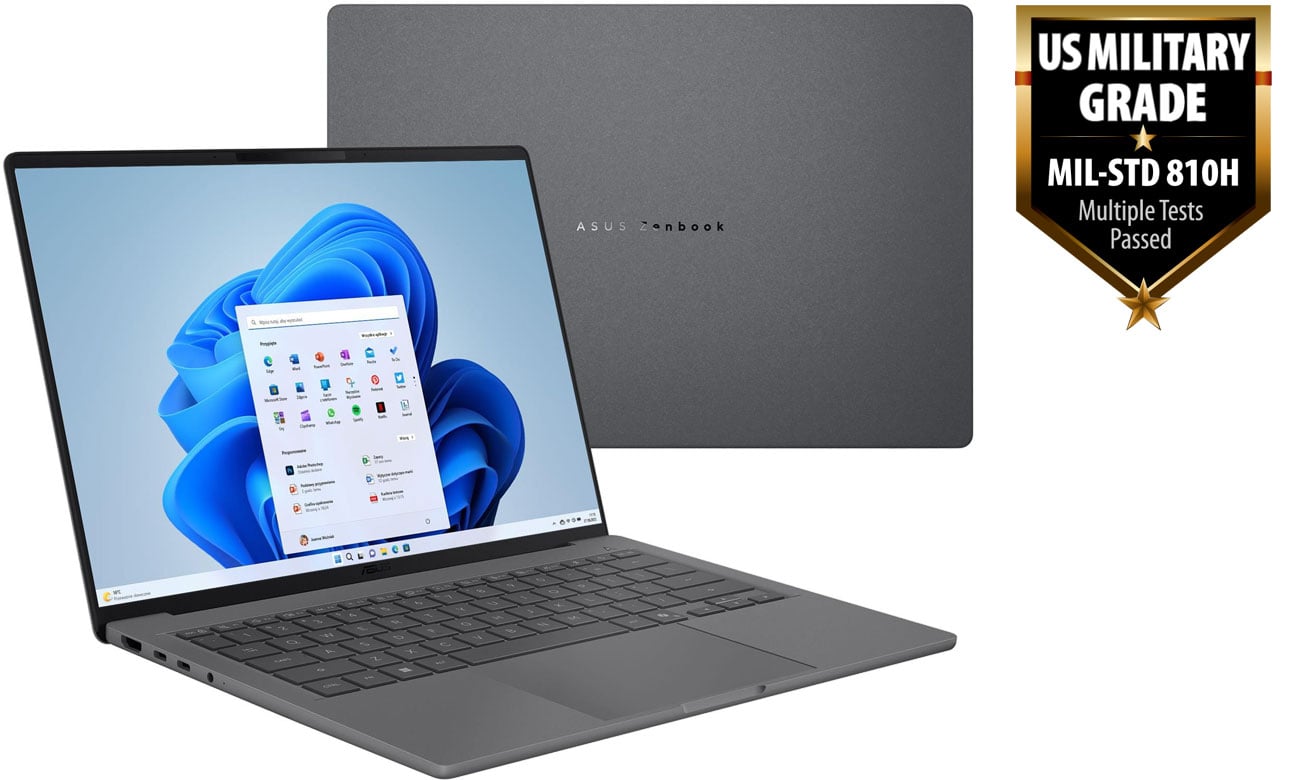 ASUS ZenBook A14 Snapdragon X2 Elite/16GB/512/Win11 OLED Szary